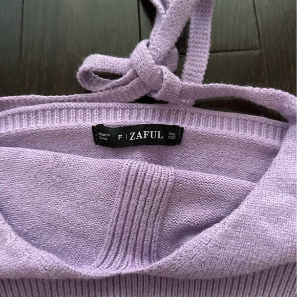 ⚡️2/$25⚡️ Purple Halter Top and Mini Skirt Matching Set | Vacation Resort Party - Picture 14 of 17